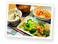 遅延型食物アレルギー検査(スローフードアレルギー検査)食卓
