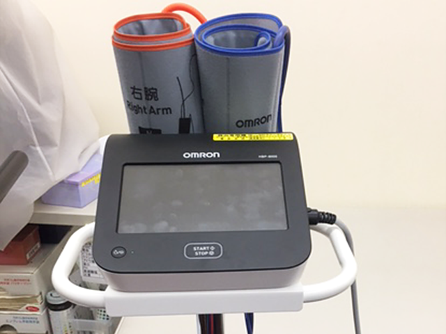 血圧脈波検査機器